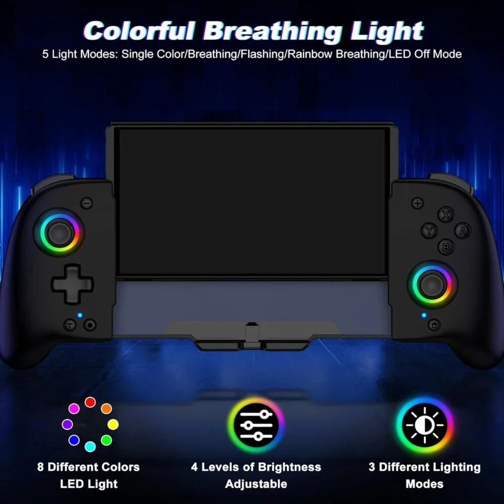 Gammeefy Switch Controller, Wireless Switch Controller for Nintendo Switch/OLED